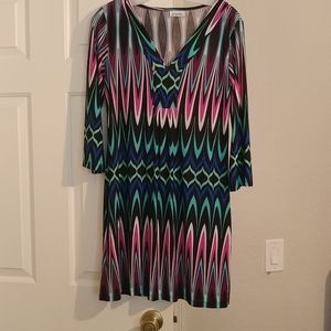 L, beautiful colorful dress